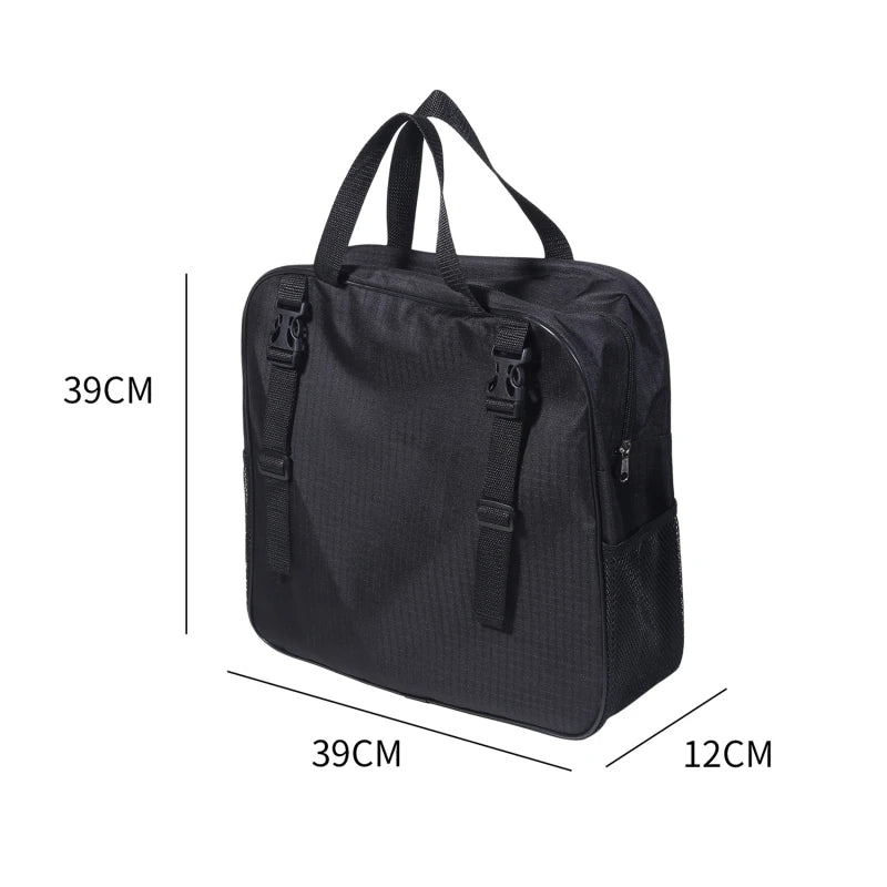 Rollstuhltasche mit Reflektor Streifen – wasserdicht, viel Stauraum, einfach zu befestigen & tragbar (keine Versandkosten)