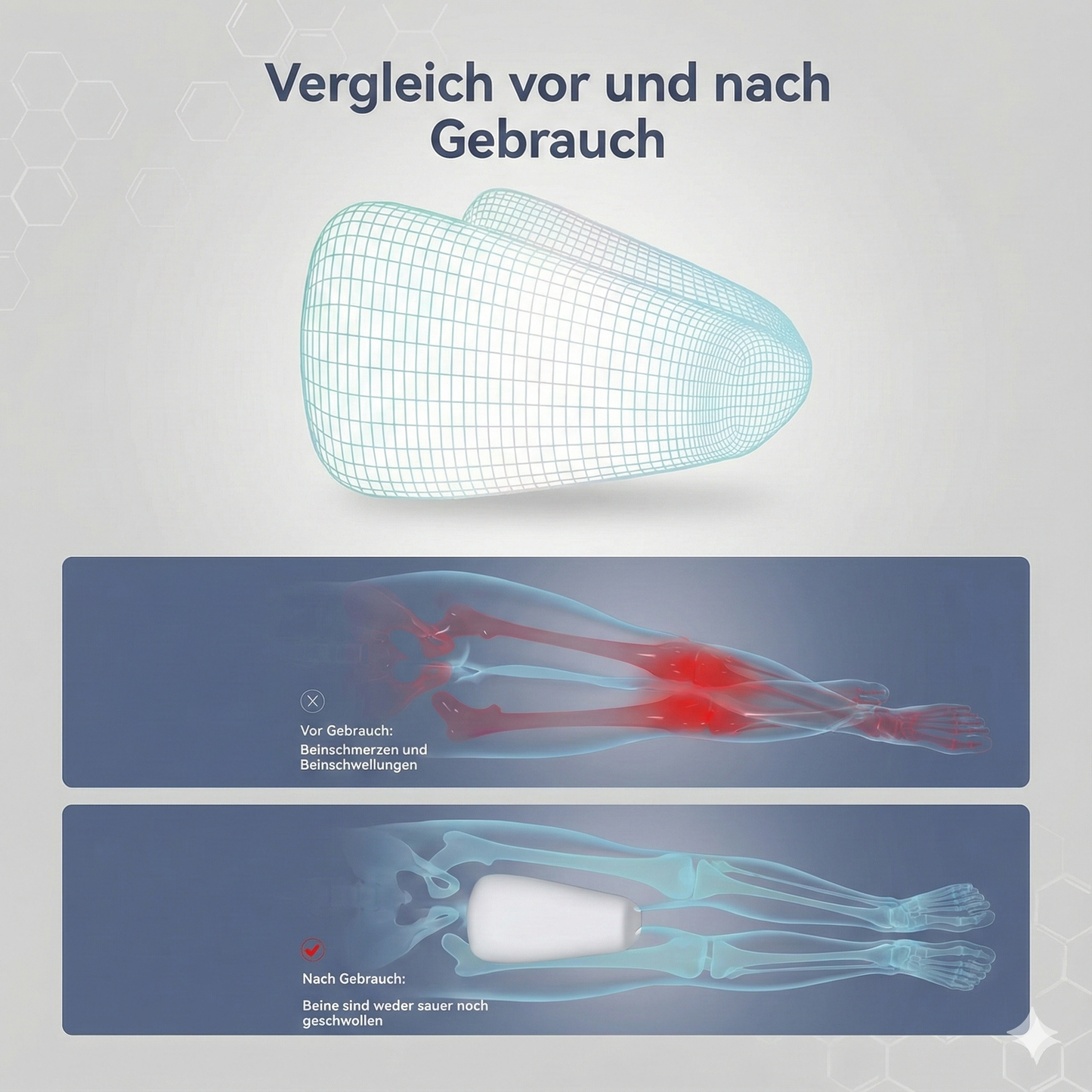 ☁️ OrthoSleep™ – Ergonomisches Kissen für Seitenschläfer