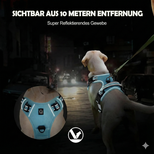 Anti-Zug Hundegeschirr (Gepolstert & Verstellbar)