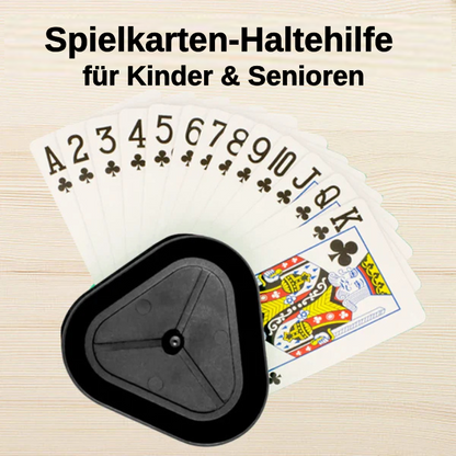 Spielkartenhalter für Senioren – Einfaches Kartenhalten ohne Anstrengung, ideal bei eingeschränkter Fingerfertigkeit (keine Versandkosten)